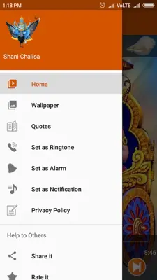 Shani Chalisa android App screenshot 2